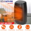 1500W 70° Oscillating Portable Electric Space Heater Personal Fan w/ Tip Over and Overheat Protection Ceramic Heater for Bedroom Office Desk