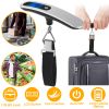 Portable Digital Luggage Scale 50kg/10g LCD Hanging Luggage Scale Electronic Digital Weight Scale for Travel Household