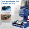 Shark UV850 Performance DuoClean PowerFins Vacuum Upright Vacuum Powerful Vacuum Cleaner with Self-Cleaning Brushroll Filter Blue Refurbished