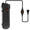 500W Submersible Aquarium Heater Temperature Adjustable External Controller 79Gal Fish Tank Heater Aquarium Thermostat Heater For Freshwater Saltwater