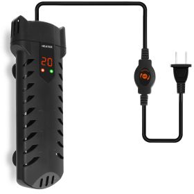 500W Submersible Aquarium Heater Temperature Adjustable External Controller 79Gal Fish Tank Heater Aquarium Thermostat Heater For Freshwater Saltwater