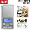 200g x 0.01g Digital Scale Pocket Jewelry Scale Kitchen Electronic Scale Tare Function w/ 5 Units LCD Backlit Display Auto-Off Tare Pcs Function