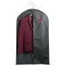 5pcs 39" Garment Bags Hanging Suit Bags Covers Breathable with Full Zipper Transparent Window for Suit Dress Coat Storage Travel Use