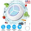 Portable Fruit Vegetable Washing Machine IPX7 Waterproof Rechargeable Fruit Cleaner Device Wireless Vegetable Cleaning Machine Kitchen Gadget