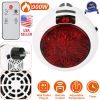 900W Portable Heater Fan Wall Outlet Space Heater Plug-in Heater Adjustable Temperature Auto Shut off w/Remote Control