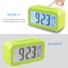 iMounTEK Digital Clock w/ LCD Backlight Alarm Snooze Temperature Calendar Display Light Sensor Eye-Friendly