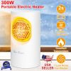 300W Portable Electric Heater Mini Heating Unit Fan Portable Floor Desktop Air Fan Heater For Office Dormitory Room