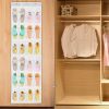 Over the Door Shoes Rack 24-Mesh-Pocket Organizer 6-Layer Hanging Storage Shelf for Shoes Slippers Small Toys Closet Cabinet