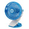 Clip Fan Rechargeable Battery USB Rotation Fan Speed Adjustable Low Noise For Home Office Desk
