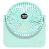 6.5in Desk Fan USB Powered 3 Speeds Table Cooling Fan Tilt Quiet Desktop Fan for Bedroom Office