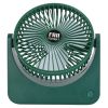 6.5in Desk Fan USB Powered 2 Speeds Table Cooling Fan Tilt Quiet Desktop Fan For Bedroom Office