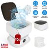 10L/2.6Gallon Portable Washing Machine with 3 Modes Foldable Mini Laundry Washer and Dryer Underwear Baby Clothes Socks Cleaning for Travel RV Camping