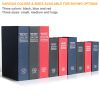 Portable Book Safe with 3-Digit Combination Lock Diversion Safe Money Jewelry Storage Box