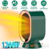 1200W Oscillating Electric Space Heater Mini Desk Heater with 2 Modes 3S Fast Heating Tip-over Overheat Protection for Home Office