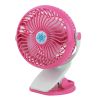 Clip Fan Rechargeable Battery USB Rotation Fan Speed Adjustable Low Noise For Home Office Desk
