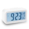 iMounTEK Digital Clock w/ LCD Backlight Alarm Snooze Temperature Calendar Display Light Sensor Eye-Friendly