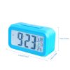 iMounTEK Digital Clock w/ LCD Backlight Alarm Snooze Temperature Calendar Display Light Sensor Eye-Friendly